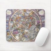 ヴィンテージ天文学,キリスト教星座の地図 マウスパッド (マウス)