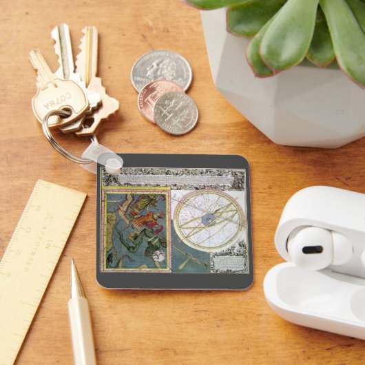ヴィンテージ天文学 キーホルダー (デスク)