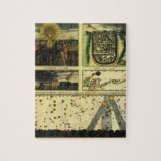 ヴィンテージ天文学,ステラマグラム,天の星 ジグソーパズル (縦)