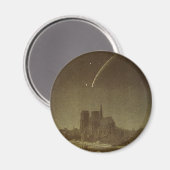 ヴィンテージ天文学,ドナティ彗星1858年パリ上空 マグネット (正面/裏面)