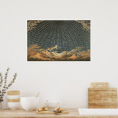 ヴィンテージ天文学 ポスター (キッチン)