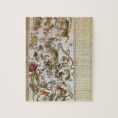 ヴィンテージ天文学，ヨハネス・ヴァン・ケウレンのスターマップ ジグソーパズル (縦)