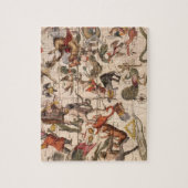 ヴィンテージ天文学，ヨハネス・ヴァン・ケウレンのスターマップ ジグソーパズル (縦)