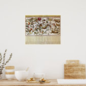 ヴィンテージ天文学，ヨハネス・ヴァン・ケウレンのスターマップ ポスター (キッチン)