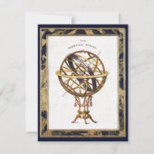 ヴィンテージ天文学、人工球体または肘状球体 (正面)