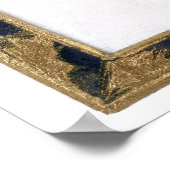 ヴィンテージ天文学、人工球体または肘状球体 ポスター (角)