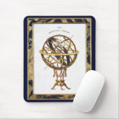 ヴィンテージ天文学、人工球体または肘状球体 マウスパッド (マウス)