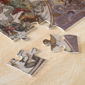 ヴィンテージ天文学，南の空の星座 ジグソーパズル (側面)