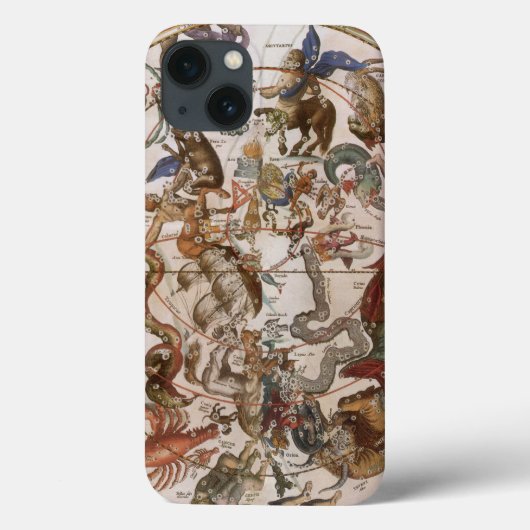 ヴィンテージ天文学,南の空の星座 Case-Mate iPhoneケース (裏面)