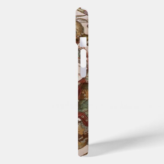 ヴィンテージ天文学，南の空の星座 Case-Mate iPhoneケース (裏面 / 左)