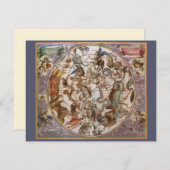 ヴィンテージ天文学、南半球の星座 (正面/裏面)