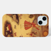 ヴィンテージ天文学、古代アジアの天体芸術 Case-Mate iPhoneケース (裏面 (横))