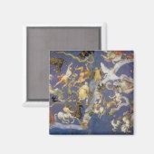 ヴィンテージ天文学 天体星座フレスコ マグネット (正面/裏面)