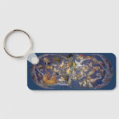 ヴィンテージ天文学 天体 フレスコ画、星座 キーホルダー (裏面)