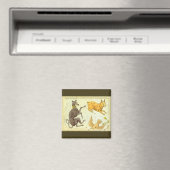 ヴィンテージ天文学，天球図 マグネット (インサイチュ (食洗機))