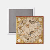 ヴィンテージ天文学、星図天球図 マグネット (正面/裏面)