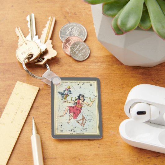 ヴィンテージ天文学,星座の星,アンドロメダ キーホルダー (デスク)