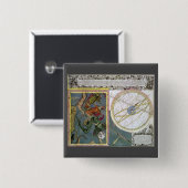 ヴィンテージ天文学 缶バッジ (正面&裏面)