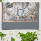 ヴィンテージ天文学、Andreas Cellarius著 キッチンタオル (折り畳み)