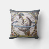 ヴィンテージ天文学、Andreas Cellarius著 クッション (裏面)