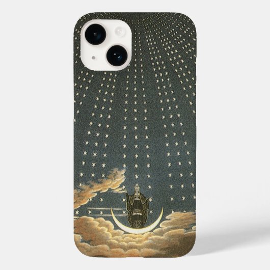 ヴィンテージ天文学 Case-Mate iPhoneケース (裏面)