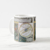ヴィンテージ天文学、Matthaeus Seutterによる彗星パス コーヒーマグカップ (正面左)