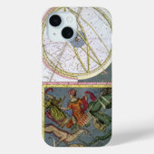 ヴィンテージ天文学、Matthaeus Seutterによる彗星パス Case-Mate iPhoneケース (裏面)