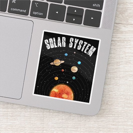 ヴィンテージ天文愛好家の軌道 シール (詳細)