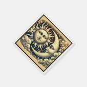 ヴィンテージ天日月 スタンダードカクテルナプキン (角)