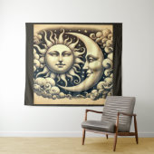 ヴィンテージ天日月 タペストリー (インサイチュ(横))