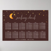 ヴィンテージ天日結婚月座図 ポスター (正面)