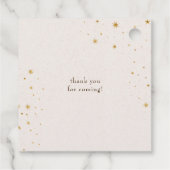 ヴィンテージ天星ムーン結婚ズ・ナプキン フェイバータグ (裏面)