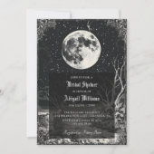 ヴィンテージ天月スターズミスティックブライダルシャワー 招待状 (正面)