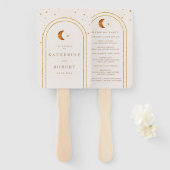 ヴィンテージ天月スターズ結婚式 プログラム ハンドファン (正面&裏面)