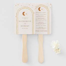 ヴィンテージ天月スターズ結婚式 プログラム ハンドファン