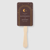 ヴィンテージ天月スターズ結婚式 プログラム ハンドファン (正面)