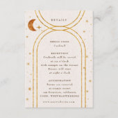 ヴィンテージ天月結婚星詳細 エンクロージャーカード (正面)