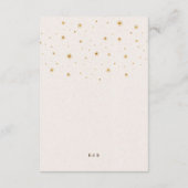 ヴィンテージ天月結婚星詳細 エンクロージャーカード (裏面)