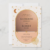 ヴィンテージ天月結婚星 招待状 (正面)