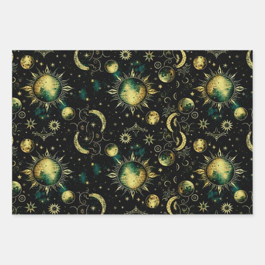 ヴィンテージ天月 ラッピングペーパーシート (正面)