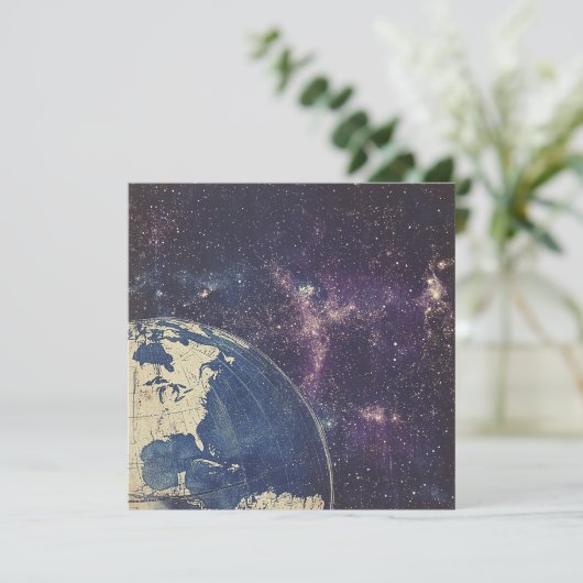 ヴィンテージ天測世界地図(1) (スタンド正面)