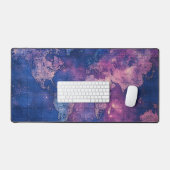 ヴィンテージ天球世界地図(10) デスクマット (キーボード&マウス)