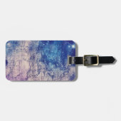 ヴィンテージ天球世界地図(14) ラゲッジタグ (正面横)