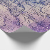 ヴィンテージ天球世界地図(14) ラッピングペーパー (角)