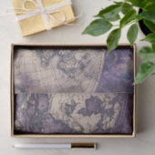 ヴィンテージ天球世界地図(3) 薄葉紙 (ギフト)