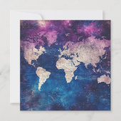 ヴィンテージ天球世界地図(4) (正面)