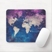 ヴィンテージ天球世界地図(4) マウスパッド (マウス)