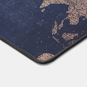 ヴィンテージ天球世界地図(5) デスクマット (コーナー)