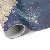 ヴィンテージ天球世界地図(7) ラッピングペーパー (ロールコーナー)