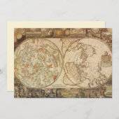 ヴィンテージ天球図ジョセフ・モクソン (正面/裏面)